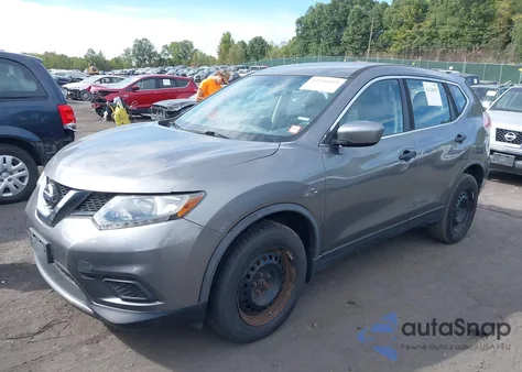 2016 Nissan Rogue S из США, поврежденный, VIN JN8AT2MV6GW150932